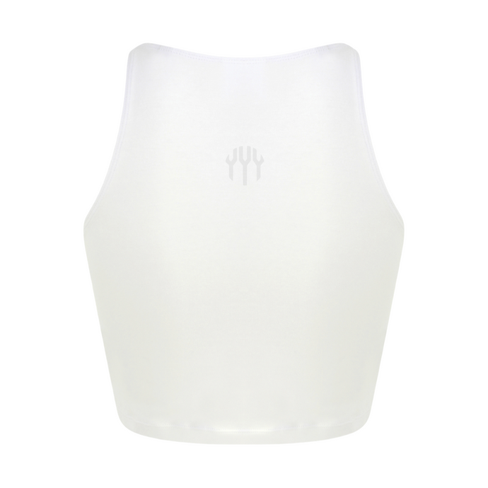 CROPPED PATCHWORK VEST