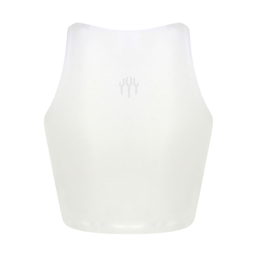 CROPPED PATCHWORK VEST