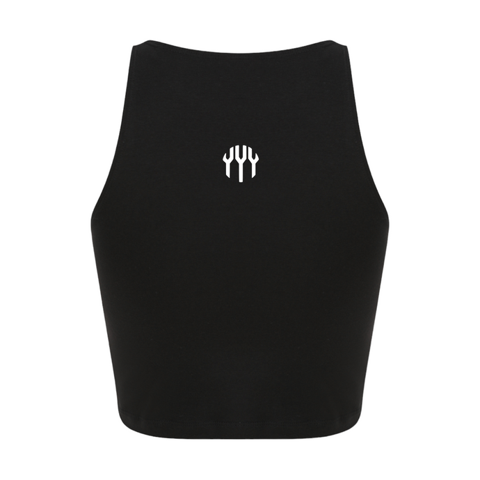 CROPPED PATCHWORK VEST